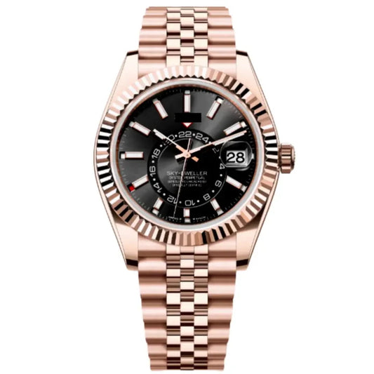 Seikojust Sky Dweller - Rose Gold and Abyss Black