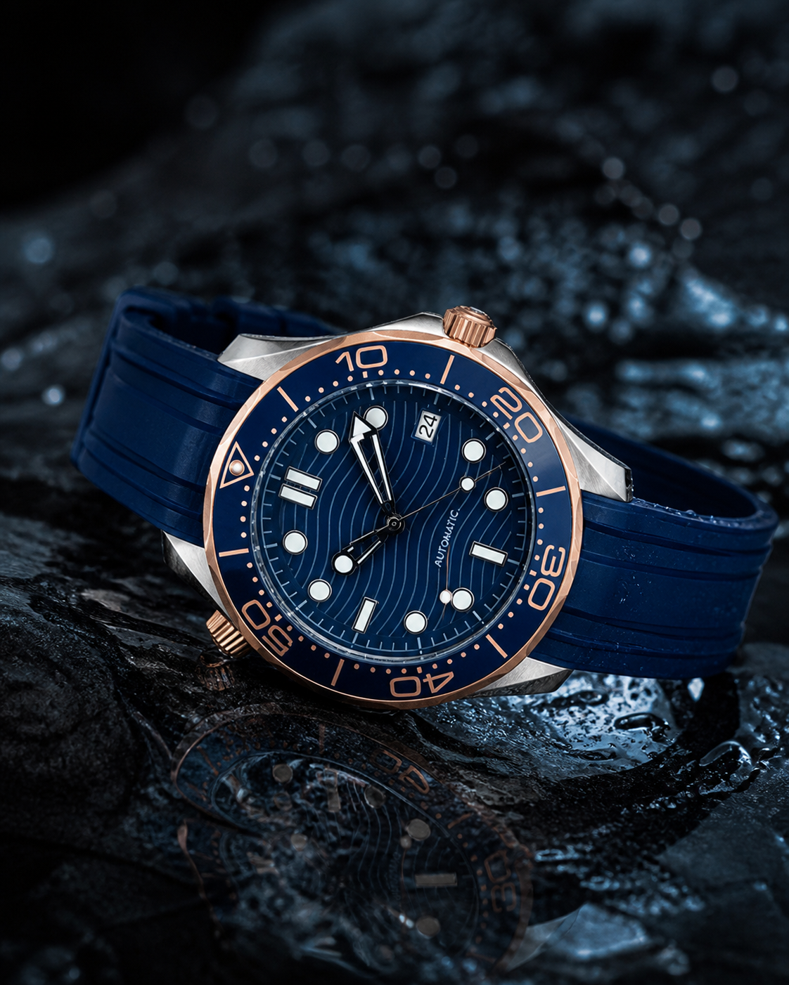 Dive & GMT collection — dive and GMT automatic watches by CrownLab