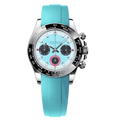 Speedline Chronograph – Baby Blue - CrownLab
