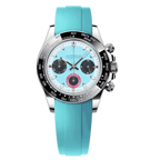 Speedline Chronograph – Baby Blue - CrownLab
