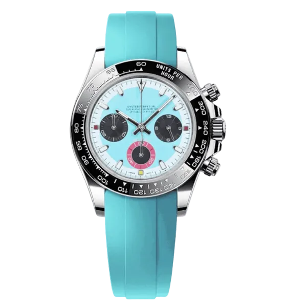 Speedline Chronograph – Baby Blue - CrownLab