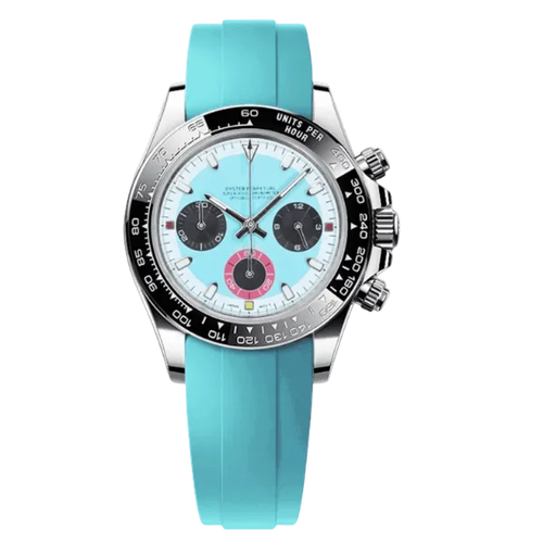 Speedline Chronograph – Baby Blue - CrownLab