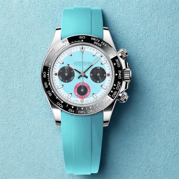 Speedline Chronograph – Baby Blue - CrownLab