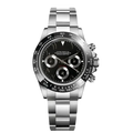 Speedline Chronograph – Arabic Black Racer - CrownLab