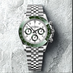 Speedline Chronograph – Alpine Green Racer - CrownLab