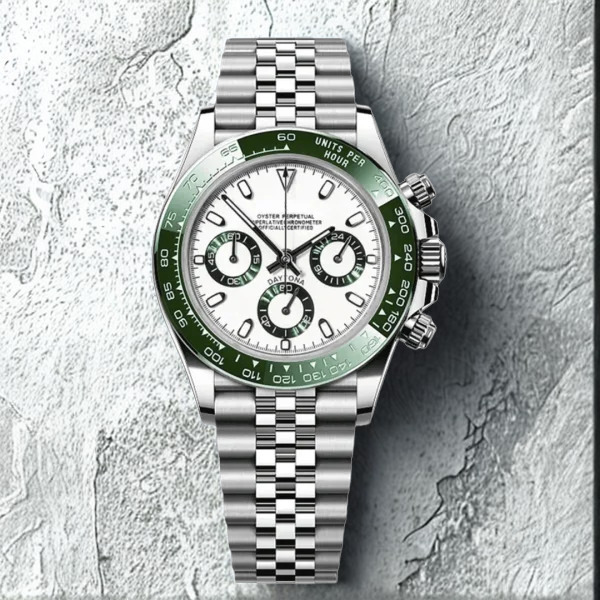 Speedline Chronograph – Alpine Green Racer - CrownLab