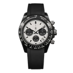 Speedline Chronograph – Stealth Monochrome - CrownLab
