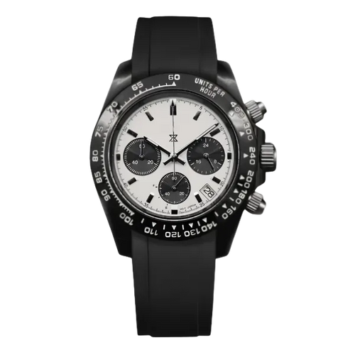 Speedline Chronograph – Stealth Monochrome - CrownLab
