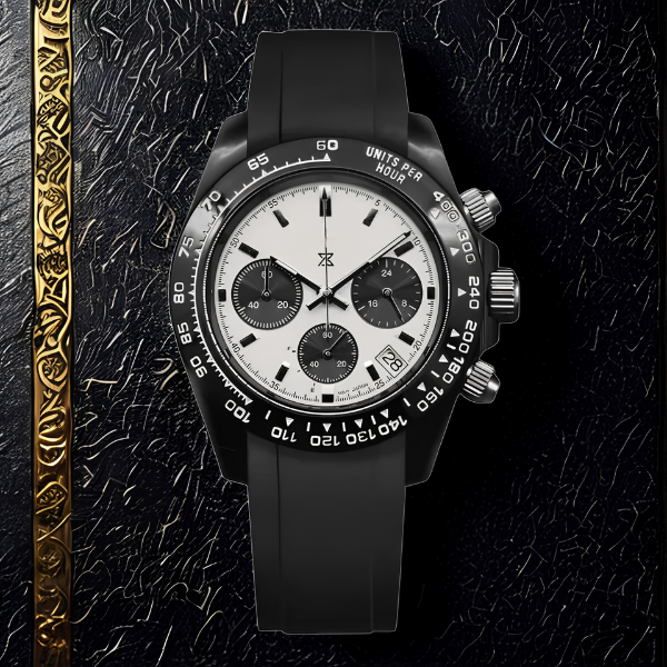 Speedline Chronograph – Stealth Monochrome - CrownLab