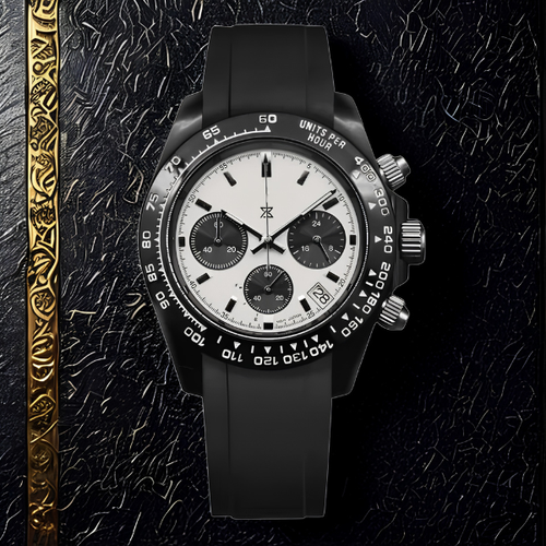 Speedline Chronograph – Stealth Monochrome - CrownLab