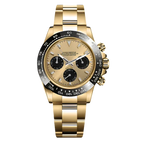 Speedline Chronograph – Gold & Champagne - CrownLab