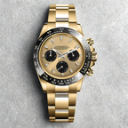 Speedline Chronograph – Gold & Champagne - CrownLab