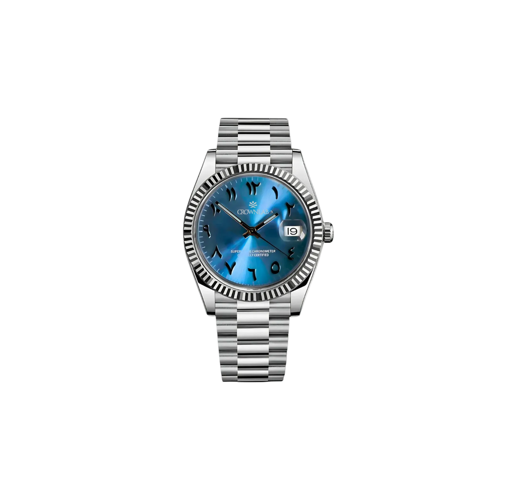 Arabic Heritage Edition — Deep Ice Blue