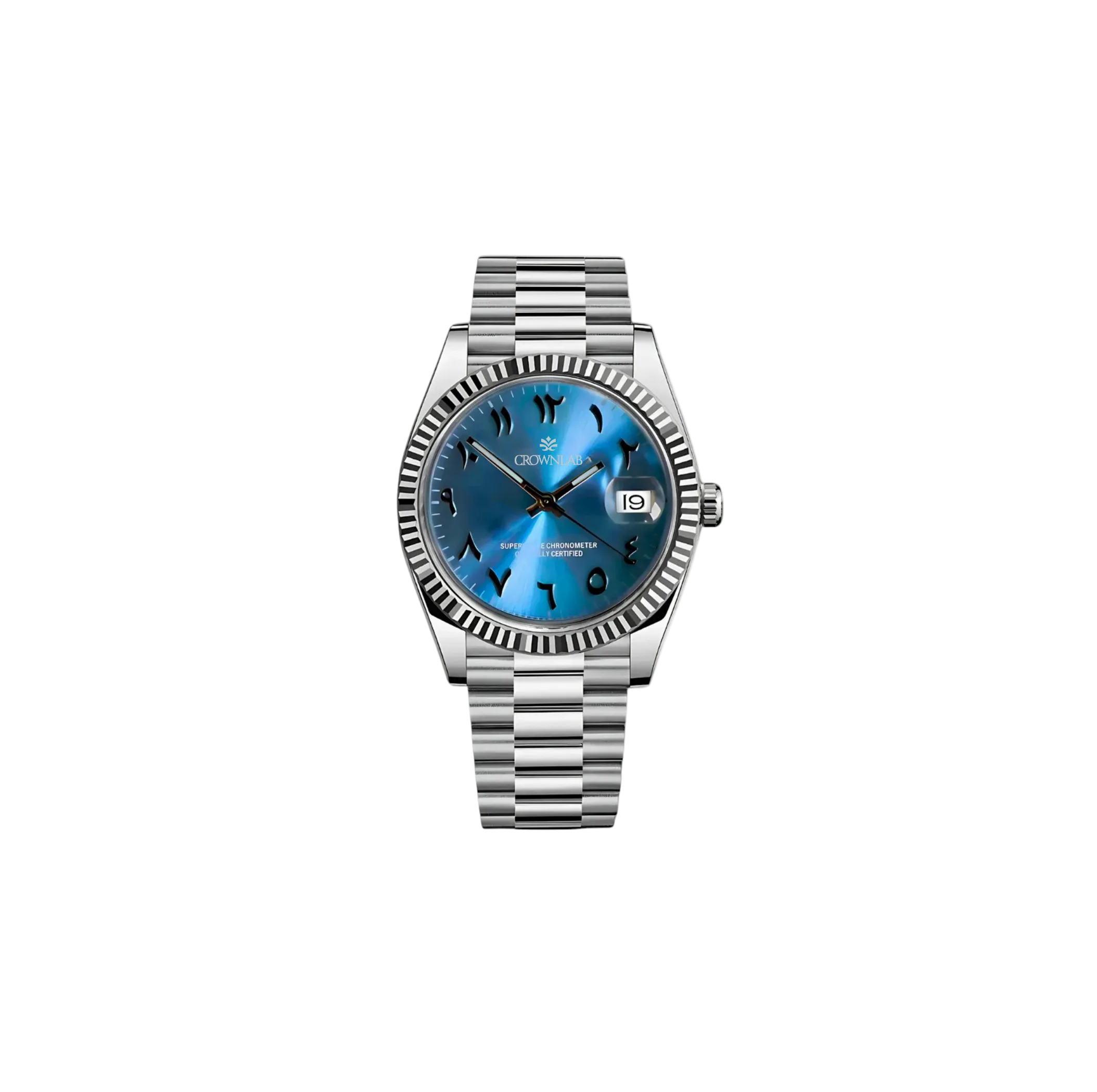 Arabic Heritage Edition — Deep Ice Blue