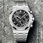 רויאל Seikoak כרונוגרף - Stealth שחור