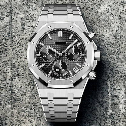 Royal Seikoak Chronograph - Stealth Black