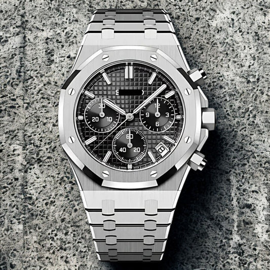 Royal Seikoak Chronograph - Stealth Black