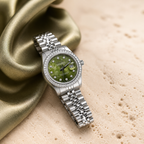 Lady Crownline – Olive Diamond Silver