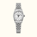 Lady Crownline – White Geometric