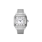 Arabic Heritage Edition — The Geometric Square (Alpine White)