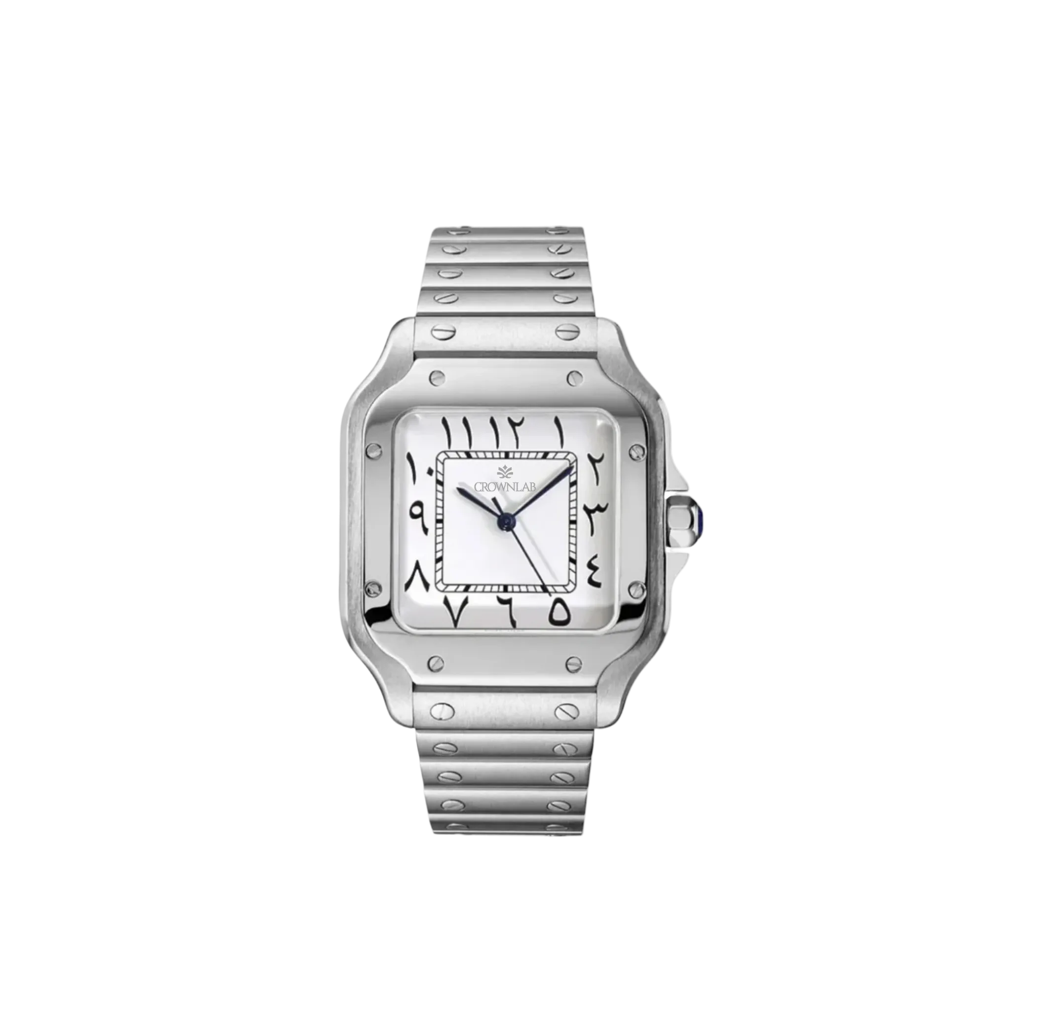Arabic Heritage Edition — The Geometric Square (Alpine White)