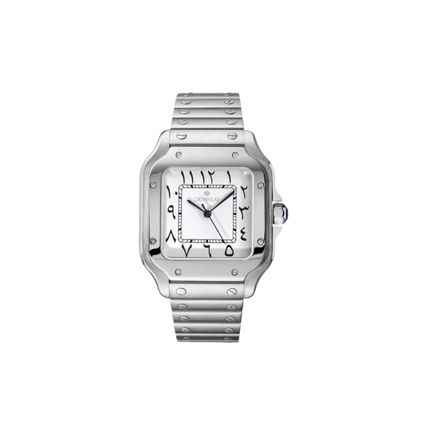 Arabic Heritage Square – Alpine White - CrownLab