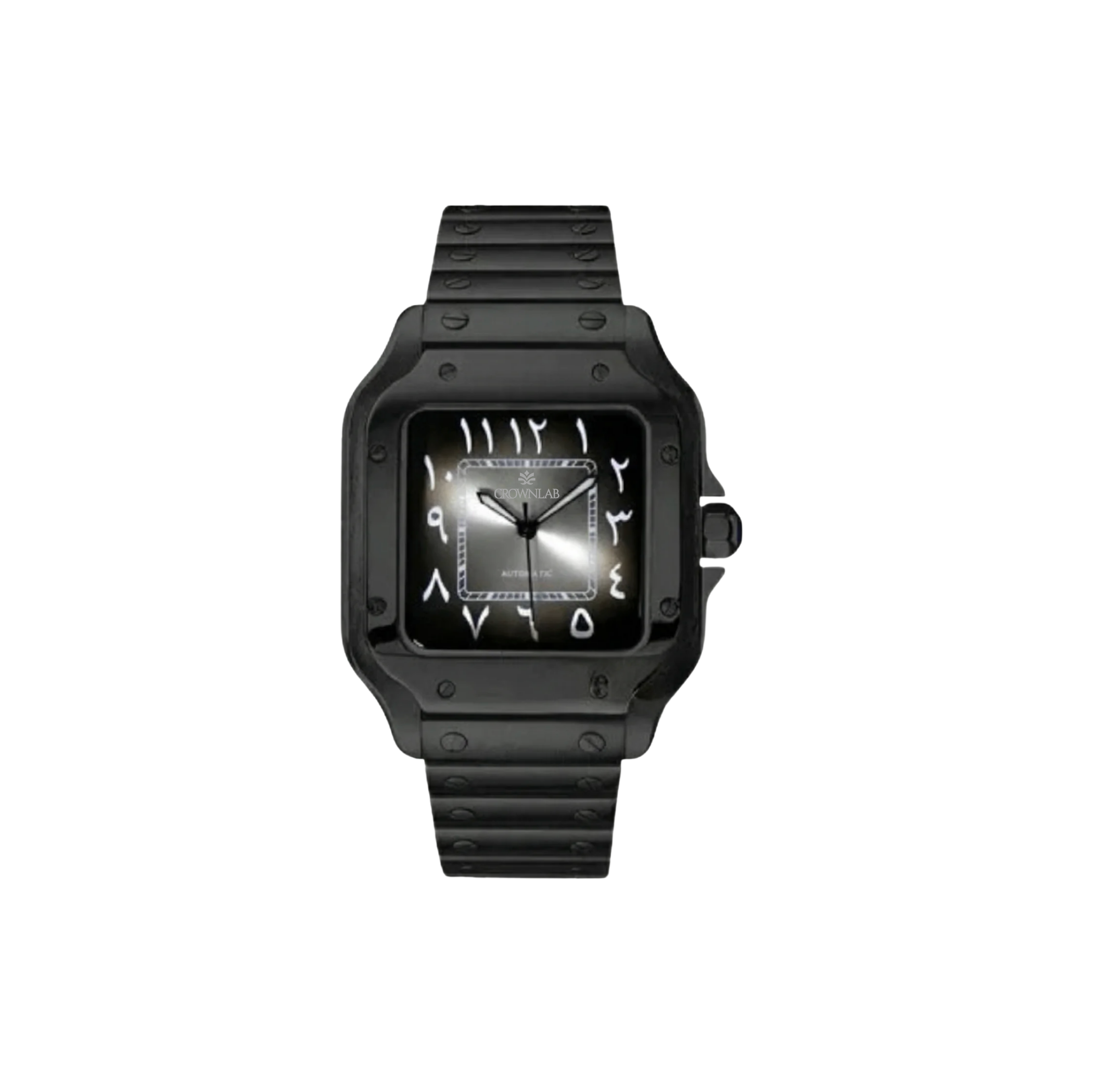 Arabic Heritage Edition — Geometric Square "Midnight Stealth"