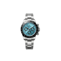 Arabic Heritage Chronograph – Ice Blue & Black - CrownLab