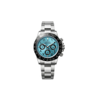 Arabic Heritage Chronograph — Ice Blue & Black