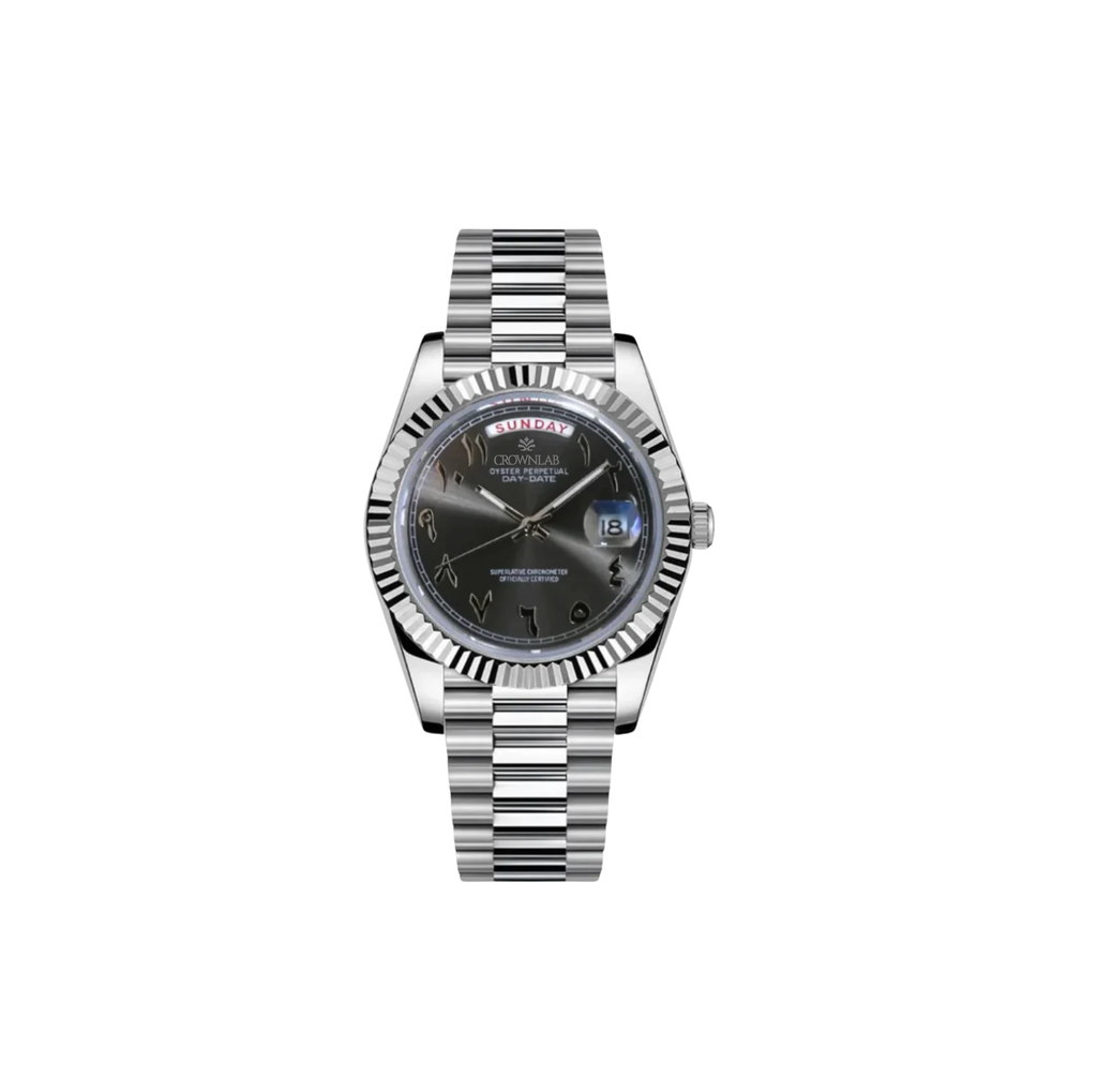 Arabic Heritage Day-Date — Slate Grey
