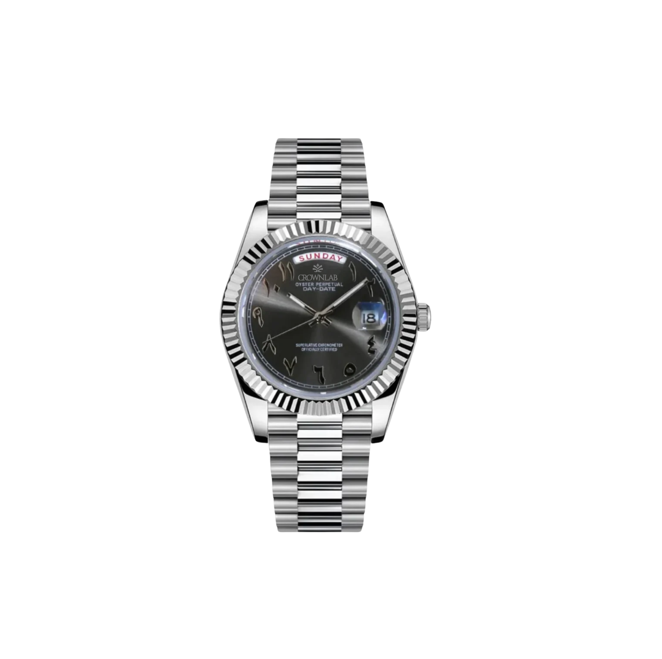 Arabic Heritage Day-Date — Slate Grey