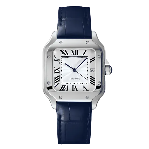 Santeiko - Classic White & Blue Leather - CrownLab