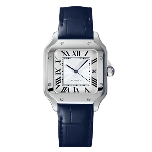 Santeiko - Classic White & Blue Leather - CrownLab