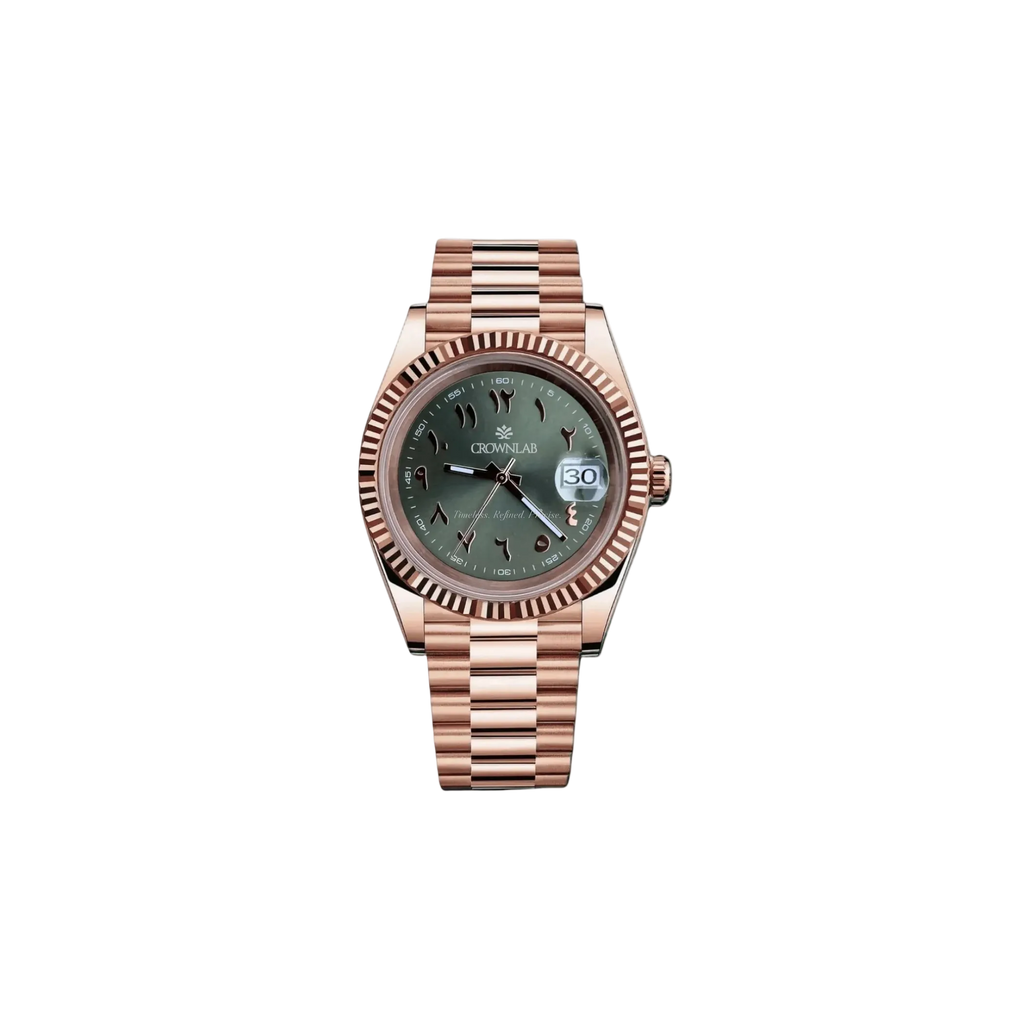 Arabic Heritage Edition - Rose Gold & Sage Green