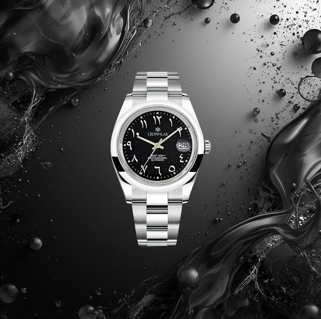 Arabic Heritage Edition — Sleek black (Bold)