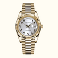 Dayline Calendar – Gold Arabic White - CrownLab
