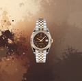 Arabic Heritage Edition — Chocolate & Rose Gold (Two-Tone)