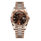 Dayline Calendar – Rose Gold & Chocolate - CrownLab