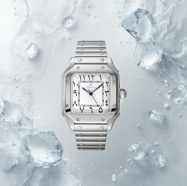 Arabic Heritage Edition — The Geometric Square (Alpine White)