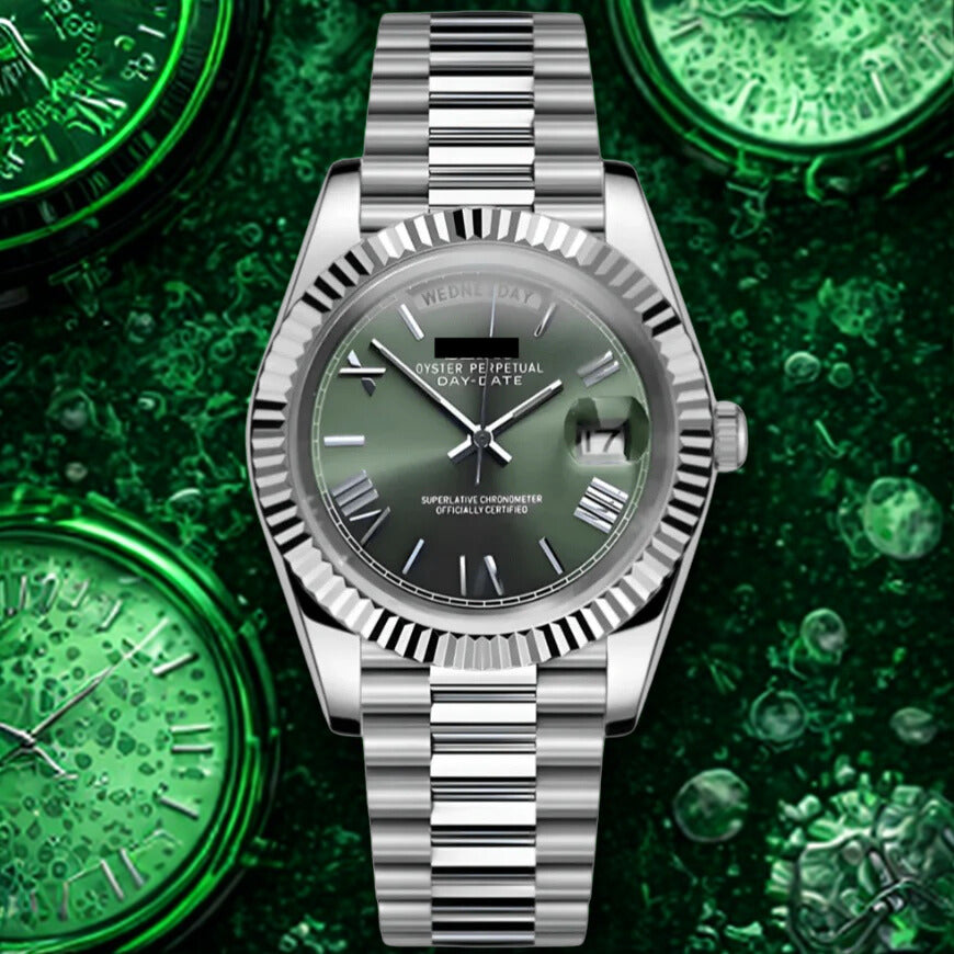 Seikojust יום תאריך - מנט ירוק