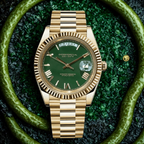 Dayline Calendar – Gold Roman Olive - CrownLab