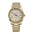 Dayline Calendar – Gold Roman White - CrownLab