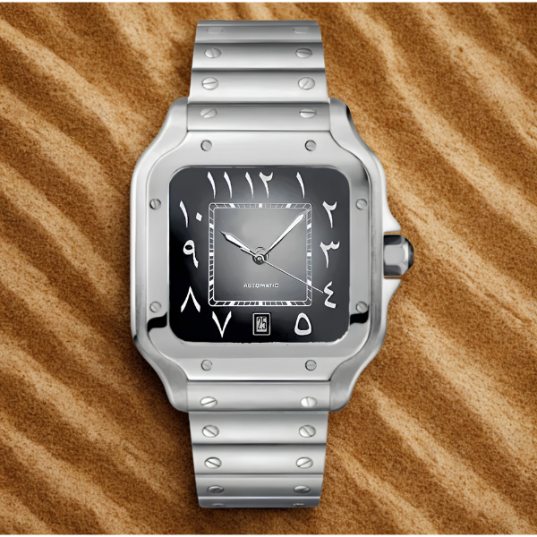 Santé Square – Arabic Dark Gray - CrownLab