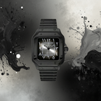 Arabic Heritage Edition — Geometric Square "Midnight Stealth"