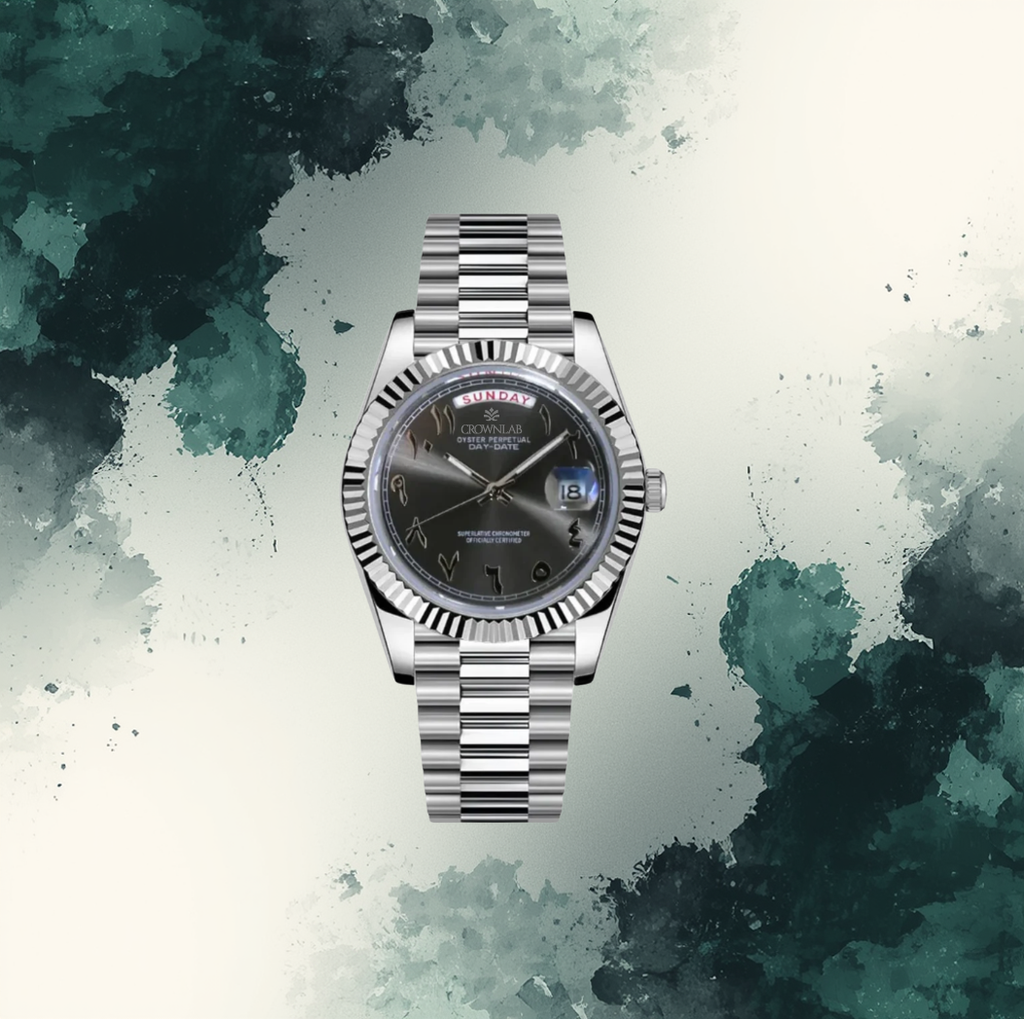 Arabic Heritage Day-Date — Slate Grey