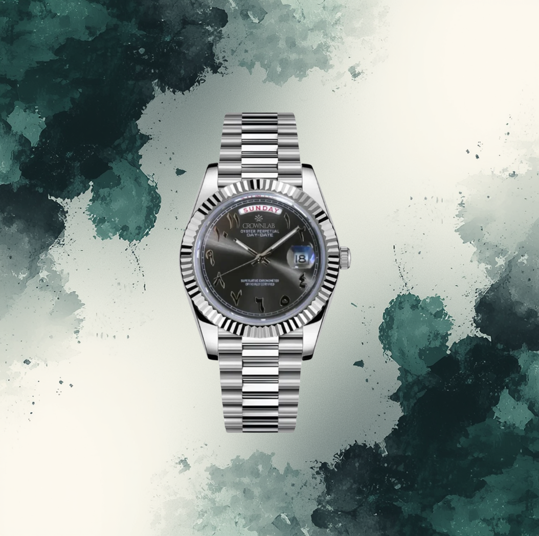 Arabic Heritage Day-Date — Slate Grey