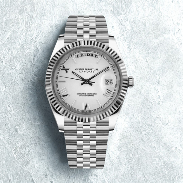 Dayline Calendar – Classic Roman White - CrownLab