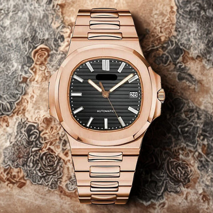 Nautiko - Rose Gold & Stealth Black