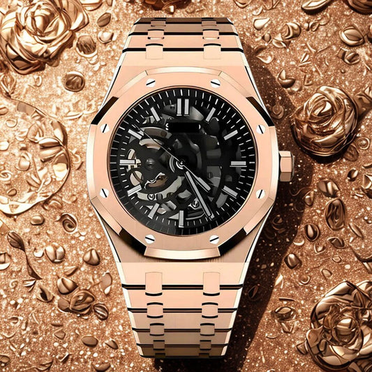 Royal Seikoak - Rose Gold Skeleton