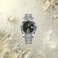 Arabic Heritage Edition - Steel & Olive Green